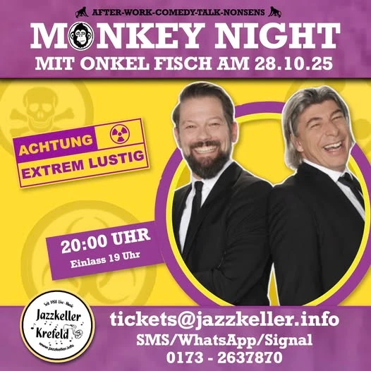Volker Diefes „Monkey Night“ Volker Diefes „Monkey Night“